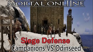 Companions vs Odinseed Siege  Mortal Online 2 [upl. by Drofla]