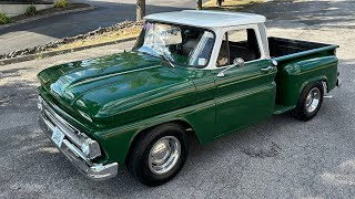 Early Release Test Drive 1966 Chevrolet C10 Step side Pickup SOLD 24900 Maple Motors 2806 [upl. by Pebrook290]