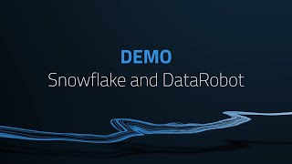 DataRobot  Snowflake Overview Technical Integrations and Joint Workflows 2023 [upl. by Hjerpe]