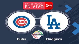 MLB 🔴 EN VIVO Chicago Cubs VS Angeles Dodgers [upl. by Roger292]