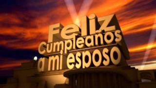 Feliz Cumpleaños a mi esposo [upl. by Einnus]