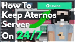 HOW TO MAKE ATERNOS Server 247 For FREE [upl. by Airet]