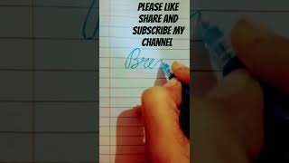 How to write word in english cursive writing shortvideo easywriting youtube youtubeshorts short [upl. by Onder772]