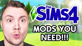 Mods I use to enhance The Sims 4 for realistic gameplay [upl. by Eninej]