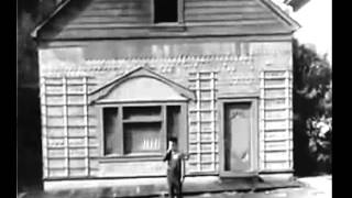 house wall falls over buster keaton steamboat bill jr [upl. by Alenson]