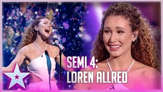 Loren Allred FULL BREATHTAKING PERFORMANCE amp RESULTS  Semi Finals Britains Got Talent 2022 [upl. by Leatrice]