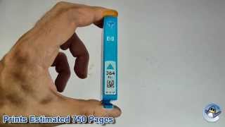 Inside HP 364XL Cyan CB323EE Vivera Ink Cartridge [upl. by Ardni]