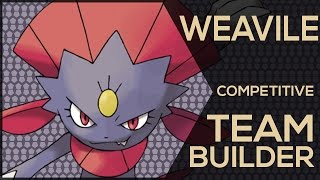 Weavile Competitive Team Builder Pokemon Showdown ORAS OU Facecam [upl. by Premer]