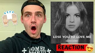 Selena Gomez  Lose You To Love Me  REACTION [upl. by Ztirf]