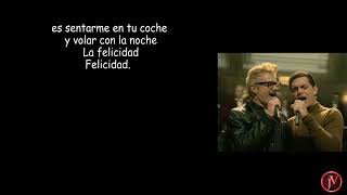 Felicidad  LYRICS  LETRA [upl. by Neelahtak24]