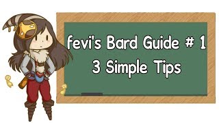 fevis Bard Guide 1  3 Simple Tips [upl. by Nsaj]