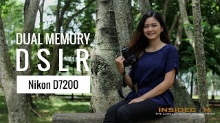 DSLR Dual Memory Nikon D7200  Review Indonesia [upl. by Alleunam]