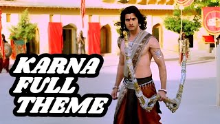 Karna Full Theme  Mahabharat StarPlus [upl. by Cordalia173]