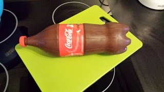 Coca Cola Cake 3D Bottle Cola Kuchen Torte [upl. by Ennayt]