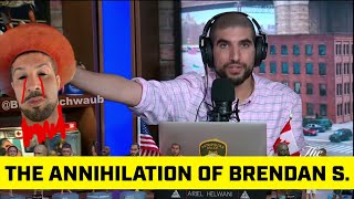 Ariel Helwani annihilates Brendan Schaub and Bryan Callen TFATK [upl. by Sitto]