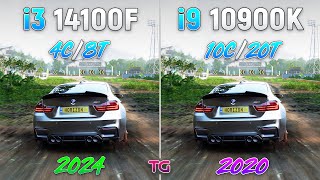 Core i3 14100F vs Core i9 10900K  4 Years Difference [upl. by Giesser38]