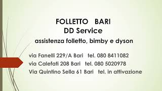 FOLLETTO BARI VORWERK [upl. by Addy]