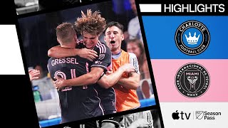 Charlotte FC vs Inter Miami CF  Hot Streak Continues  Full Match Highlights  July 3 2024 [upl. by Llerud]