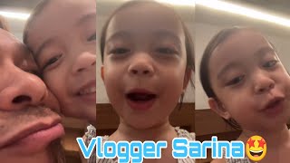 Sarina Hilario Takeover The Vlog😅 Jhong Hilarios Daughter [upl. by Hgielime]