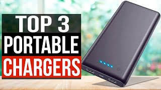 TOP 3 Best Portable Charger 2024 [upl. by Yadroc]