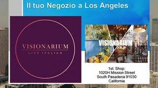 ELENA PRESTI PRESENTA  quotVISIONARIUM SHOPquot  SOUTH PASADENA CA USA 1 [upl. by Greenberg]