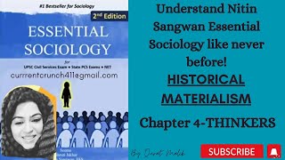 CHAPTER 4 Essential Sociology Nitin Sangwan  historical materialism Conflict Perspective [upl. by Kala]