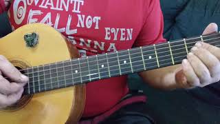 Agnaldo Timóteo meu grito simplificado no violão 🎸🎸🎸 para iniciantes [upl. by Leahkim]