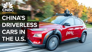 Why China Is Testing Its Autonomous Cars On US Roads [upl. by Ahsinar]