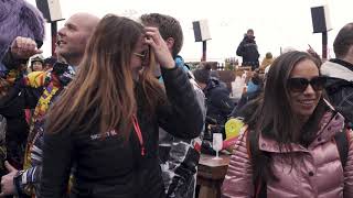 La Folie Douce Méribel Party whatever the weather [upl. by Sorcim]