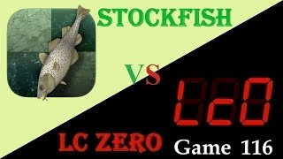 Stockfish vs Lc0 Best Match  Game 116 [upl. by Yajeet]