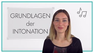 Grundlagen der Intonation im Deutschen [upl. by Eceer]