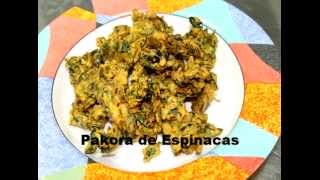 Pakora de espinacas [upl. by Corey]