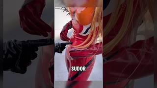 Cosplayer BAÑADA en sudor 🥵 shorts short cosplay cosplayer otaku anime [upl. by Hsizan]