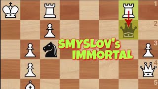 Smyslovs Precise Calculation Crushes Botvinniks Defense [upl. by Ellehsem510]