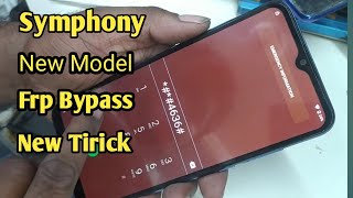 Symphony Z22 Frp Bypass New trick 2023 [upl. by Htelimay]