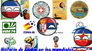 Historia de Serbia en los mundiales 19302022 🇷🇸🇷🇸🇷🇸  CountryBalls [upl. by Puklich]