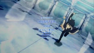 Sword Art Online III  Alicization  Opening 2 Resister  ASCA [upl. by Nayrda409]