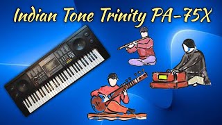 Indian tone of Trinity PA75X Keyboard [upl. by Taveda]