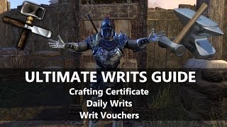 ESO l Ultimate Writs Guide All you need to know [upl. by Eenyaj]