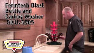 Fermtech Blast Bottle and Carboy Washer [upl. by Viridi]