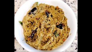 Celery Chutney Indian Style  Celery Pachadi  How to make Celery Chutney by Everyday Life [upl. by Atsahs152]