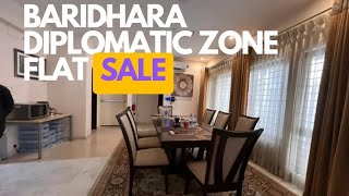 BARIDHARA DIPLOMATIC ZONE FLAT SALE  4809 sqft [upl. by Nivel]