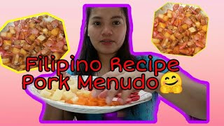 How to Cook Pork Menudo  Emskie vlogs PinoyRecipe [upl. by Catriona523]