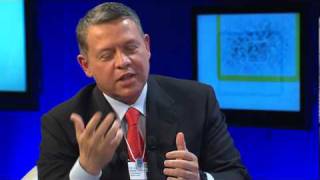 Davos Annual Meeting 2010  Conversation with HM King Abdullah II Ibn Al Hussein [upl. by Barbi]