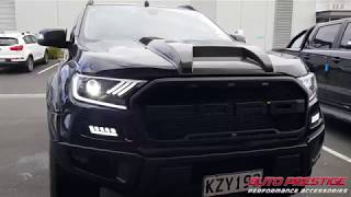 Ford Ranger LED Mustang Headlights [upl. by Desi]