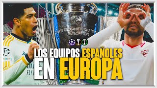 LOS EQUIPOS ESPAÑOLES EN EUROPA ¿BAJÓN O BUEN RENDIMIENTO [upl. by Blane131]