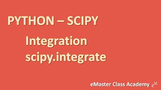 Python Tutorial Learn Scipy  Integration scipyintegrate in 7 Minutes [upl. by Enattirb]