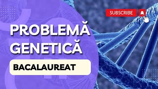 Cum se rezolva problema de genetica de la bacalaureatul la biologie  Doza de Biologie [upl. by Genvieve]