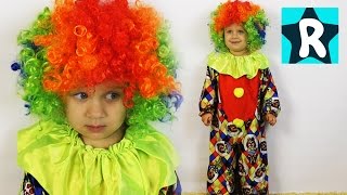 ★ Костюм КЛОУН Новогодний Марафон от Рома Шоу Kids Costume Runway Show clown [upl. by Franklin]