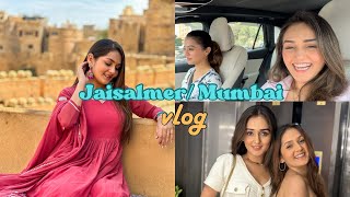 Jaisalmer  Mumbai Vlog  HELLYSHAHOFFICIAL Sharma Sisters  Tanya Sharma  Krittika M Sharma [upl. by Nnek517]